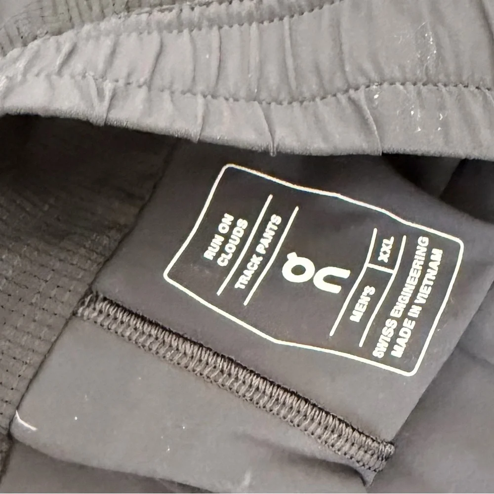 New-On Running Mens Black Core Pants Joggers running Athletic in XXL - Picture 8 of 8